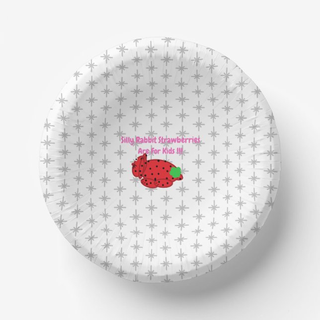 CUENCOS DE PAPEL SILLY RABBIT (Anverso)