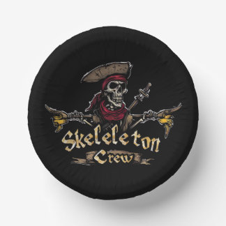 Cuencos De Papel Skeleton Crew