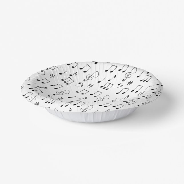Cuencos De Papel Sólo Notado Blanco (Angular)