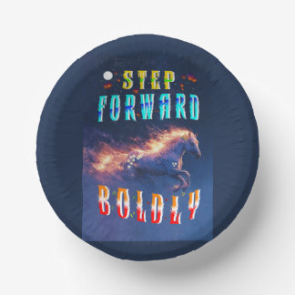 Cuencos De Papel Step Forward Boldly