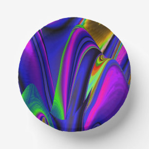 Cuencos De Papel Summerrainbow , Resumen del Rainbowart 3D