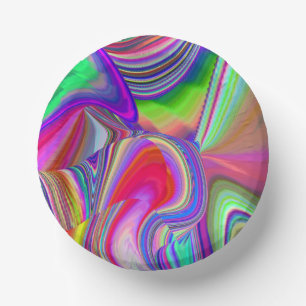 Cuencos De Papel Summerrainbow , Resumen del Rainbowart 3D