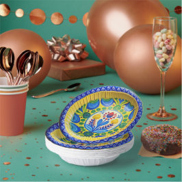 Cuencos De Papel Sunny Mediterranean Vibes