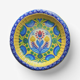 Cuencos De Papel Sunny Mediterranean Vibes