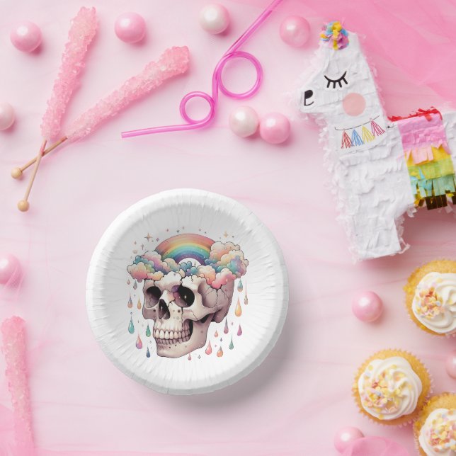 Cuencos De Papel Tazones de papel Arcoíris Sueños (Fiesta)