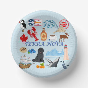 Cuencos De Papel Terra Nova Newfoundland