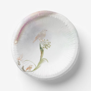 Cuencos De Papel Tirando bolos de papel estrella