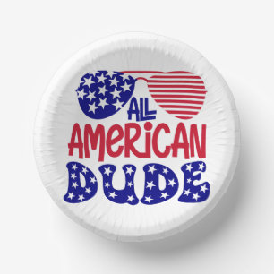 Cuencos De Papel Todas las placas de papel de American Dude