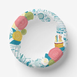 Cuencos De Papel torta