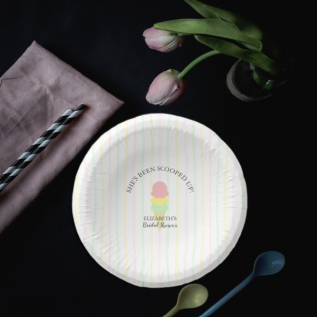 Cuencos De Papel Torta de helado para despedida de soltera (Subido por el creador)