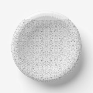 Cuencos De Papel Un patrón texturado con tonos blancos y grises,