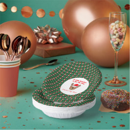 Cuencos De Papel Un Pequeño Reno Está En Camino