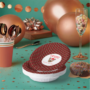 Cuencos De Papel Un Pequeño Reno Está En Camino