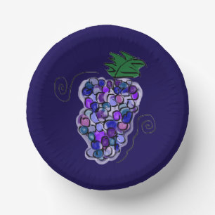 Cuencos De Papel Uvas raras Fruta de uva