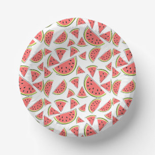 Cuencos De Papel Watermelon Multi
