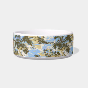 Cuencos hawaianos del mascota de la bahía de