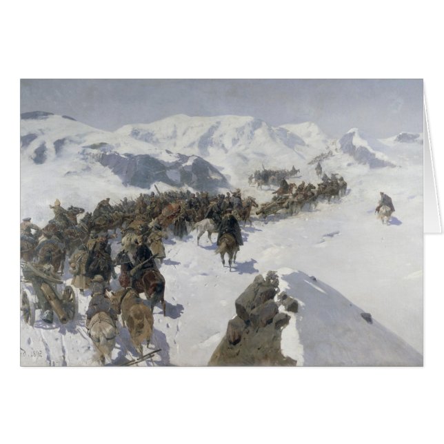 Cuenta Argutinsky que cruza la gama caucásica (Anverso (Horizontal))