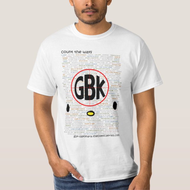 Cuenta de GBK la camiseta de las maneras (Anverso)