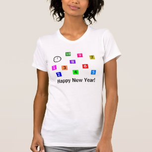 ¡CUENTA DESCENDIENTE - FELIZ AÑO NUEVO! - camisa