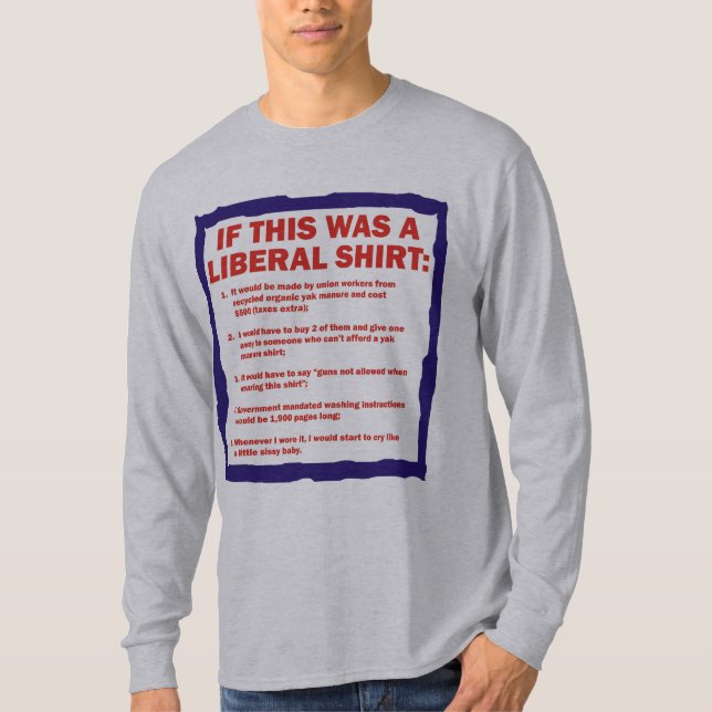 cuenta descendiente liberal anti 2 de la camiseta (Anverso)