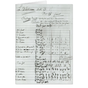 Cuenta manuscrita del acto III