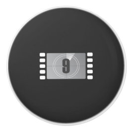 Cuenta regresiva 9 Pomo de cerámica