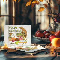 Cuenta tu tarjeta postal Inspiradora de bendicione
