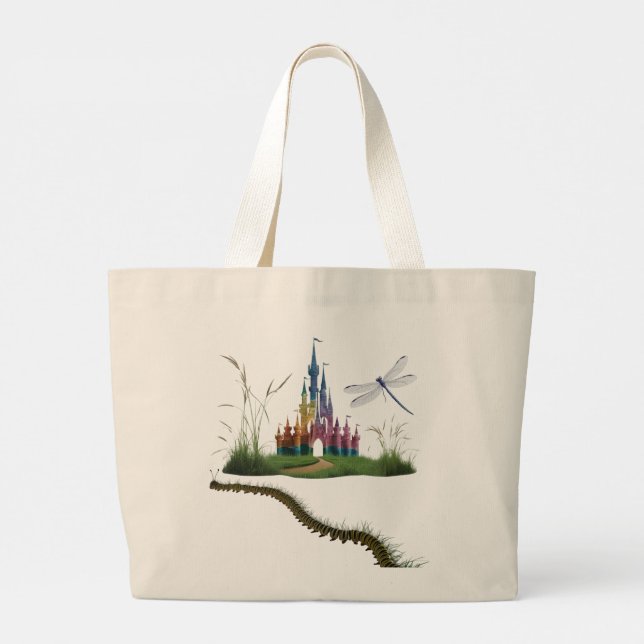 Cuentacuentos Encantado Castillo Bolsa Jumbo (Reverso)