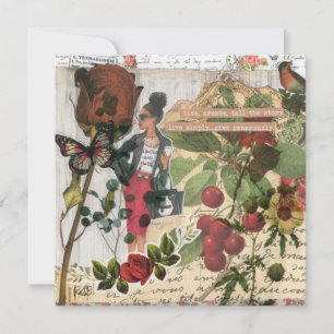 Cuéntanos La Tarjeta De Saludo Plano De Historia