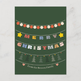 Cuentas de Tarjeta de Navidad Feliz