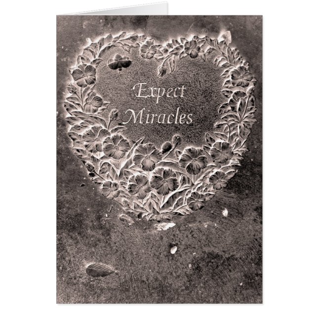 Cuente con los milagros (Frente)