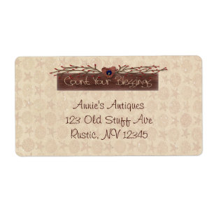 Cuente su etiqueta de beneficencia