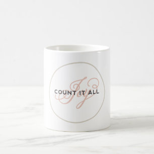 Cuéntelo toda la taza de café inspirada escritur