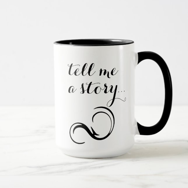"Cuénteme una historia…" Taza (Derecha)