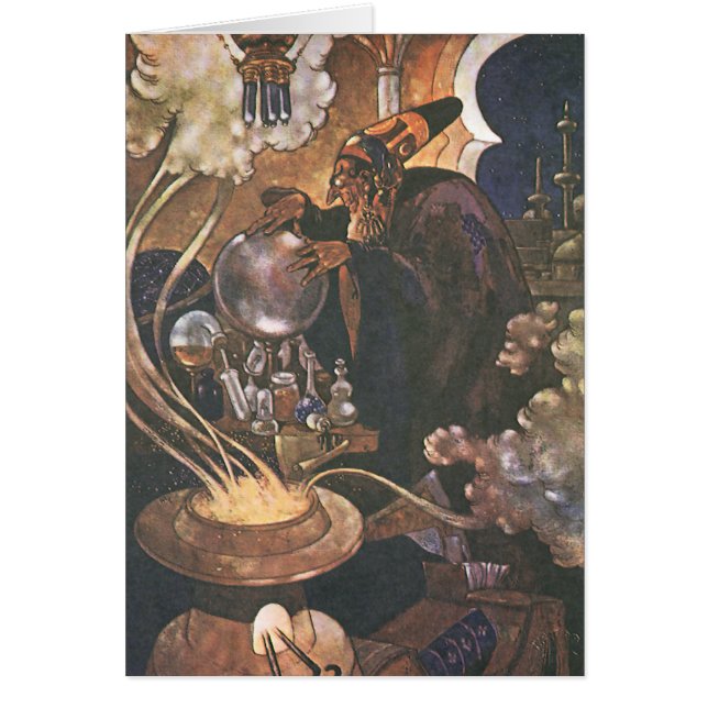 Cuento de Hadas Antiguo, Aladdín y la Lámpara Mági (Frente)