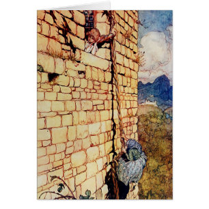 Cuento de hadas de Rapunzel vintado