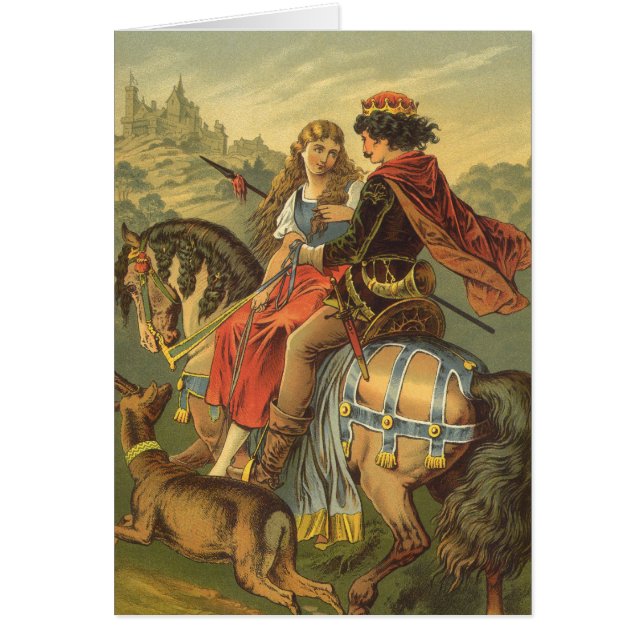 Cuento de Hadas Victoriano Antiguo, Hermano y Herm (Frente)