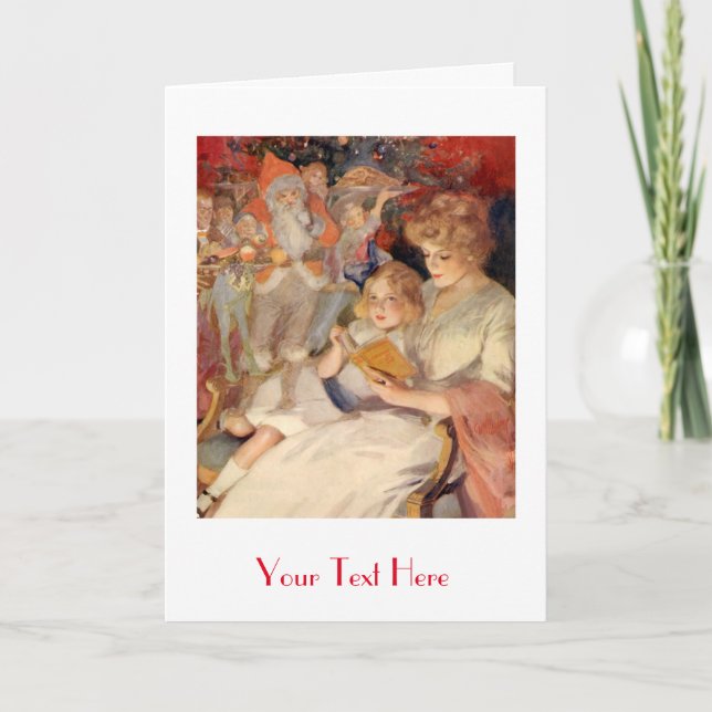 Cuento en el navidad Eve. (Anverso)