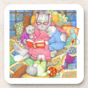 CUENTO PARA DORMIR Posavasos de Plástico Rígido - 