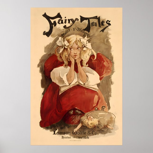 Cuentos de Hadas - Impresiones de Pósters de Rimas (Frente)