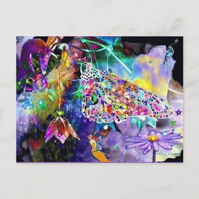 Cuentos de hadas, postal (Anverso)