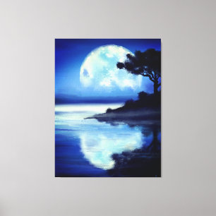 Cuentos de la luna Pintura de espejo de impresión 