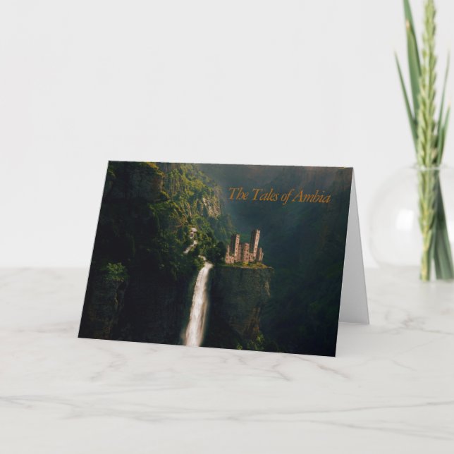 Cuentos de las tarjetas de felicitación de Ambia (Anverso)