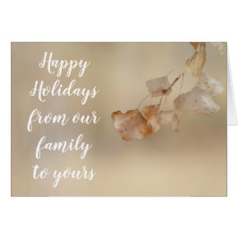 Cuerdas de hojas doradas, Felices fiestas