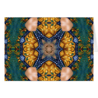 Cuerdas de oro del azul del fuego