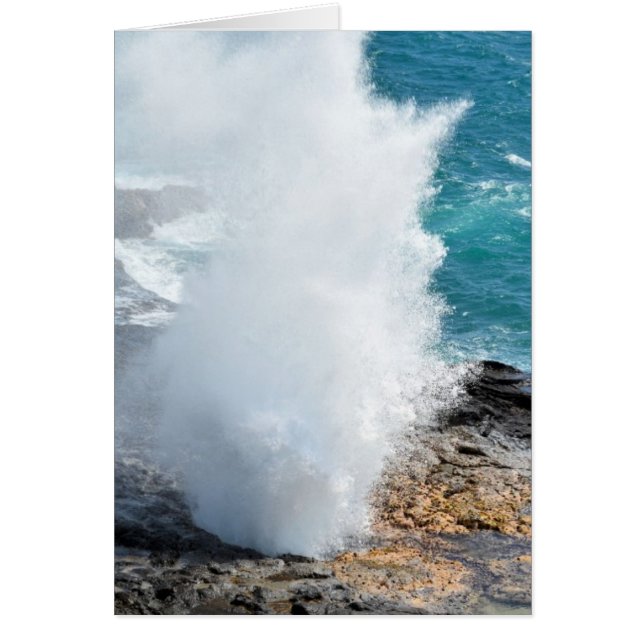 Cuerno de deletreo en Kauai, Hawái (Frente)