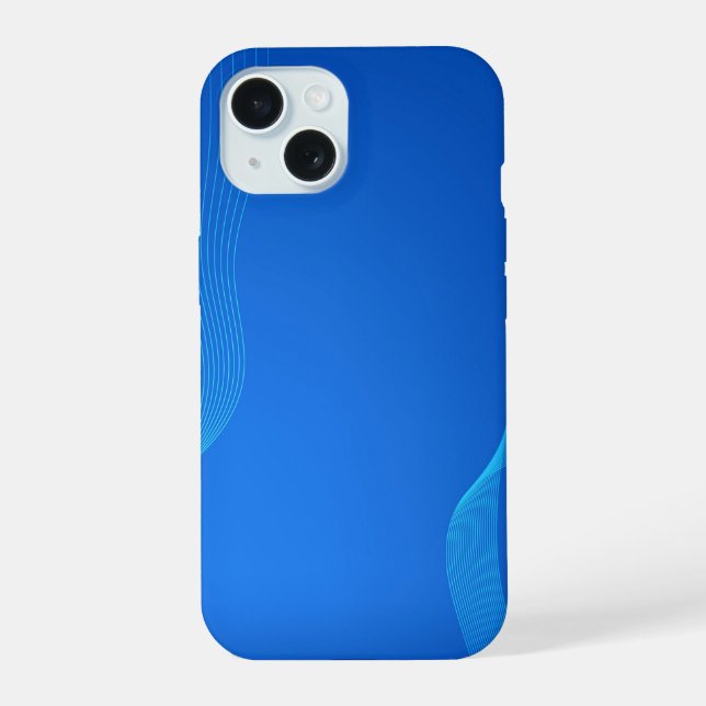 Cuero azul elegante (Reverso )