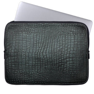 Cuero de cocodrilo Neoprene Funda para portátil de
