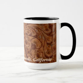 cuero de Rancho Del Vinedos Temecula CA de la taza