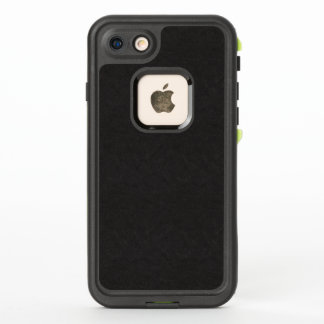 Cuero negro elegante con textura